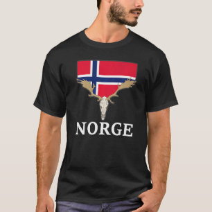 Camiseta Expedición de la bandera de Noruega Festividad de 