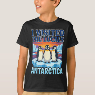 Camiseta Expedición de Pingüino de Recuerdo de Viaje a la A