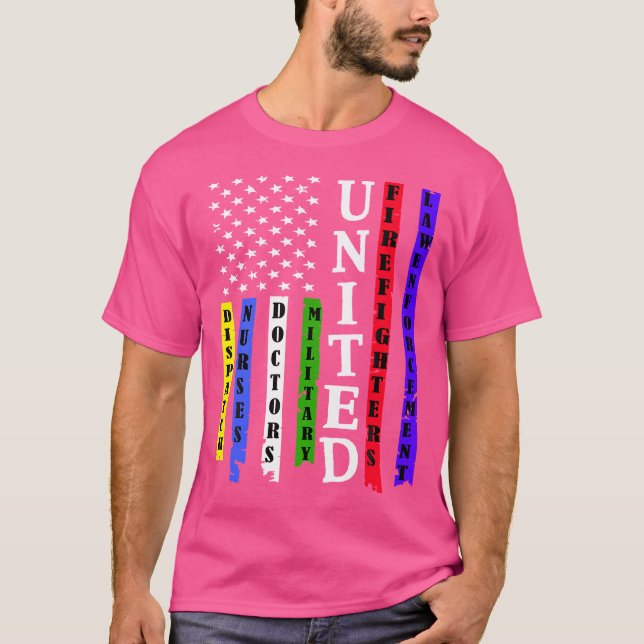 Camiseta Expedición de policía Médicos de bomberos (Anverso)