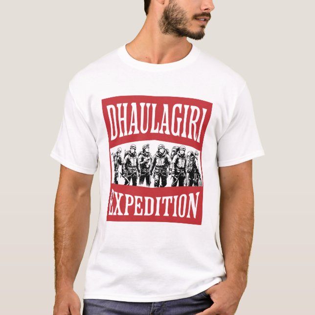 Camiseta Expedición Dhaulagiri (Anverso)