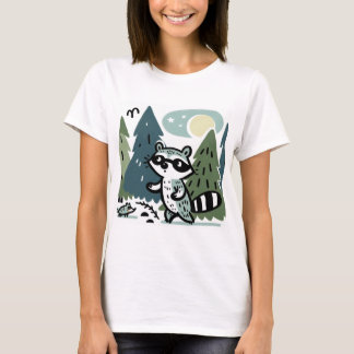 Camiseta "Expedición forestal de Raccoon"