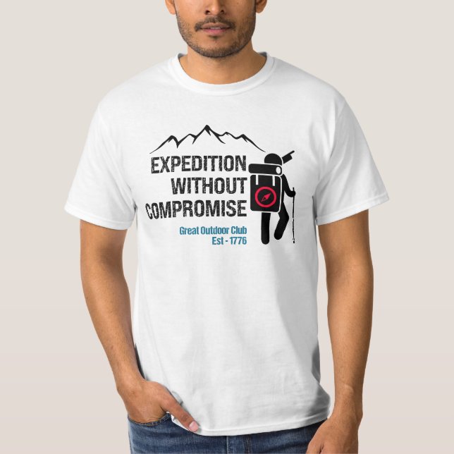 Camiseta Expedición sin compromiso.w (Anverso)