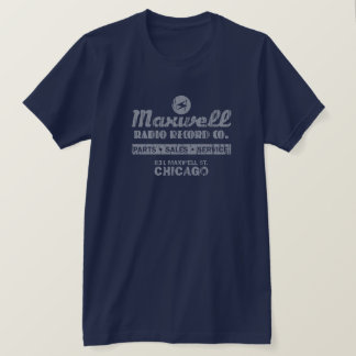 Camiseta Expediente Co. Chicago de la radio del maxwell