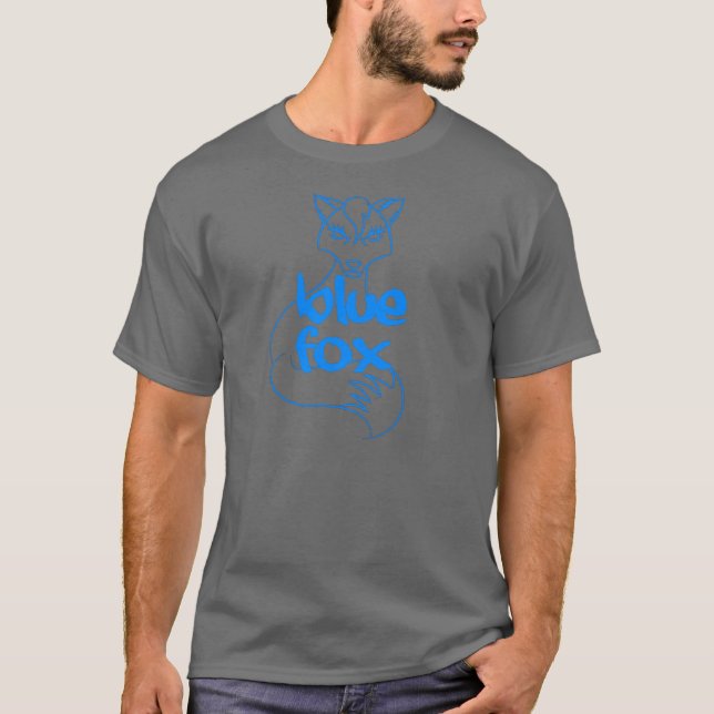 Camiseta Expedientes del Fox azul (Anverso)