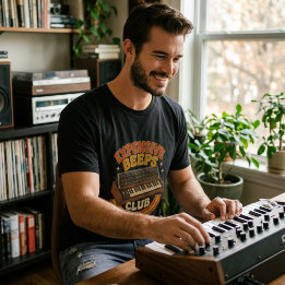 Camiseta Expensive Beeps Club – Lustiges Synth Nerd
