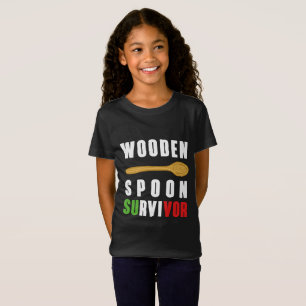 Camiseta Experiencia de madera divertida del italiano del