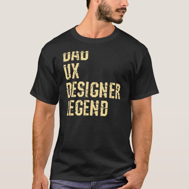 Camiseta Experiencia De Usuario De Ux Ui Er Dad (Anverso)