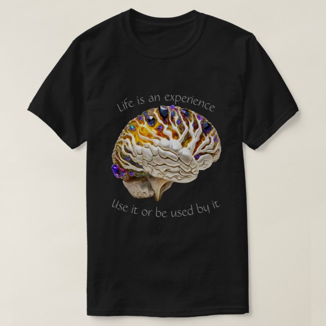 Camiseta Experiencia de vida 01 (Diseño del anverso)