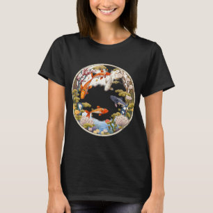 Camiseta Experimenta la magia del culto japonés Kawaii Koi