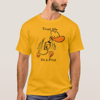 Camiseta experimental del pato del dibujo animado