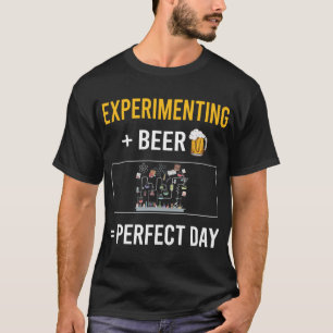 Camiseta Experimentando Experimento Experimentador Laborato