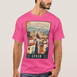 Camiseta Experimente Granada En España Belleza De La Alhamb