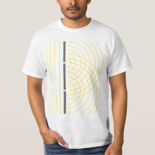 Camiseta Experimento de la ciencia de la partícula de la