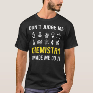 Camiseta Experimento de laboratorio químico químico de quím