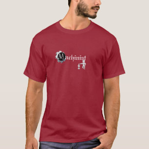 Camiseta experta del maquinista