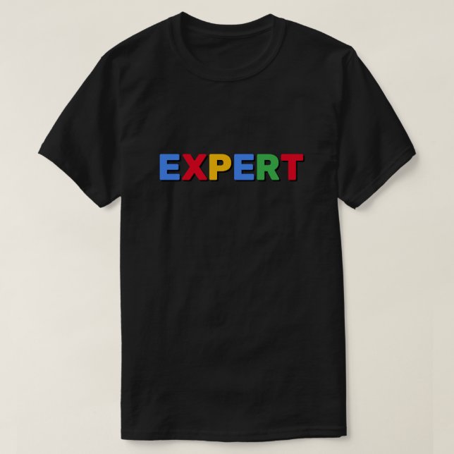 Camiseta Experto™ (Diseño del anverso)