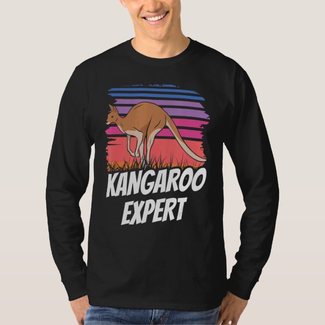 Camiseta Experto canguro Australia Kangaroos Animal (Anverso)