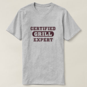 Camiseta Experto certificado de la parrilla