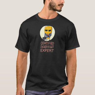 Camiseta Experto Certificado en Nuggets de Pollo Comida Ado