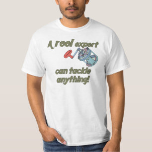 Camiseta Experto del carrete de la pesca