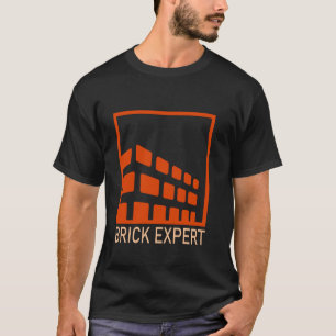Camiseta Experto en artesanía de ladrillo Mason Bricklayer
