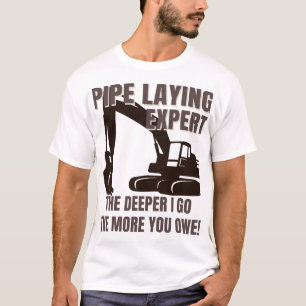 Camiseta Experto en capa de tubería - Seguridad