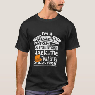 Camiseta Experto En Ciberseguridad Para Hacker Y Cyb De Gor