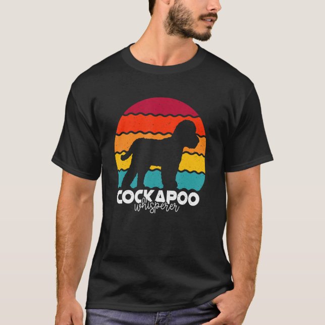 Camiseta Experto en Cockapoo Retro Vintage (Anverso)