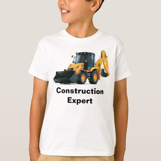 Camiseta Experto en construcción (Anverso)