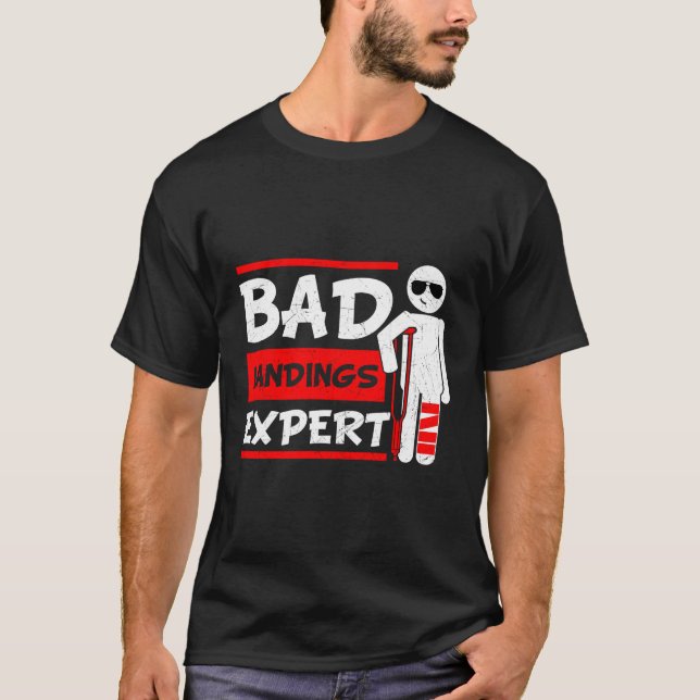 Camiseta Experto en desembarco Mal Lesiones de Huesos de Pi (Anverso)