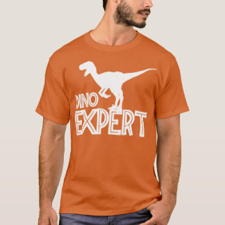 Camiseta Experto en Dino para el amante de los dinosaurios