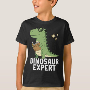 Camiseta Experto en Dinosaurios - Ciencia Genial para Amant