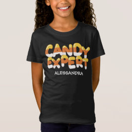 Camiseta Experto en dulces Candy Corn Halloween niños y adu