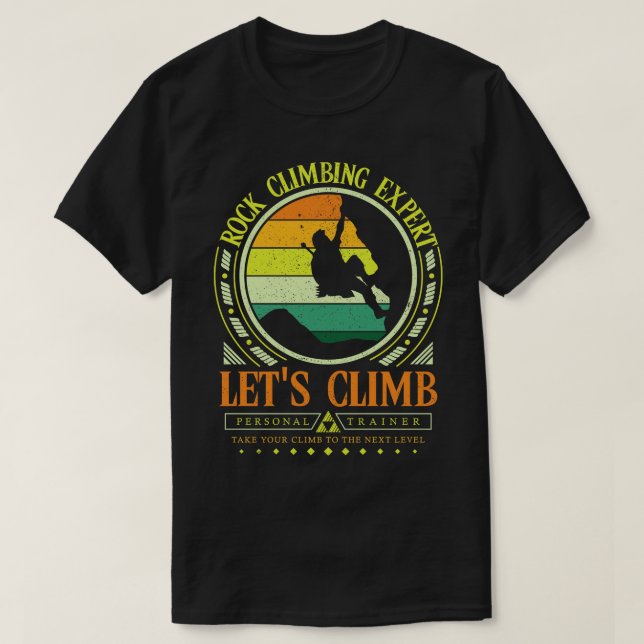 Camiseta Experto en escalada en roca para jugadores (Diseño del anverso)