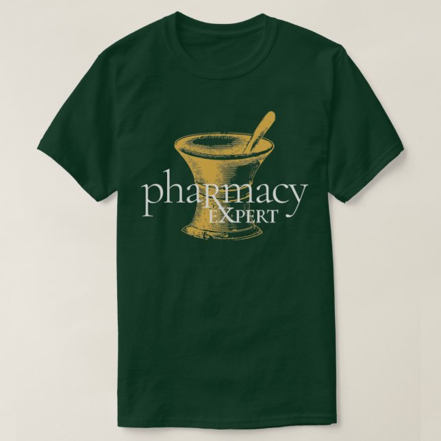 Camiseta Experto en farmacia Rx (Diseño del anverso)