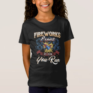 Camiseta Experto en fuegos artificiales si corro coincidien