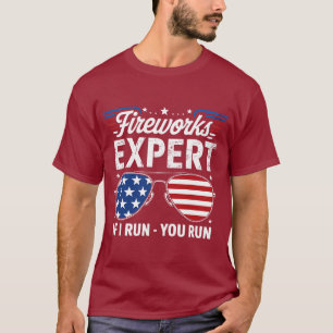 Camiseta Experto en fuegos artificiales Si Lo Ejecuto