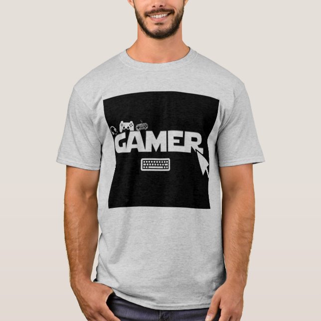 Camiseta experto en juegos (Anverso)
