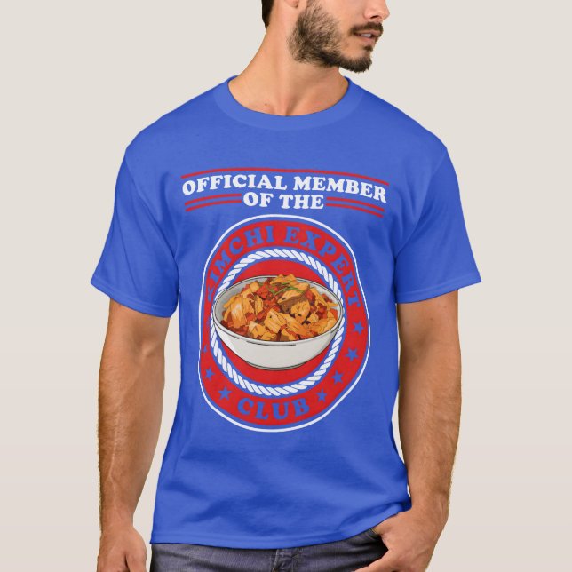Camiseta Experto en Kimchi Comida Coreana amigos (Anverso)