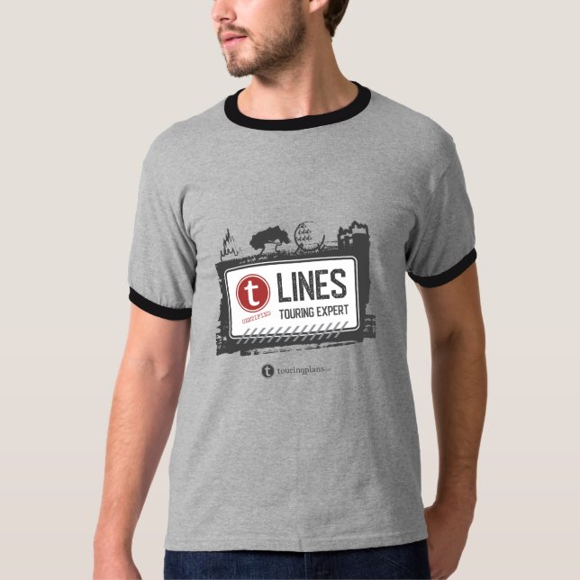 Camiseta Experto en líneas (Anverso)