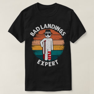 Camiseta Experto en mal aterrizaje Recuperación de lesiones