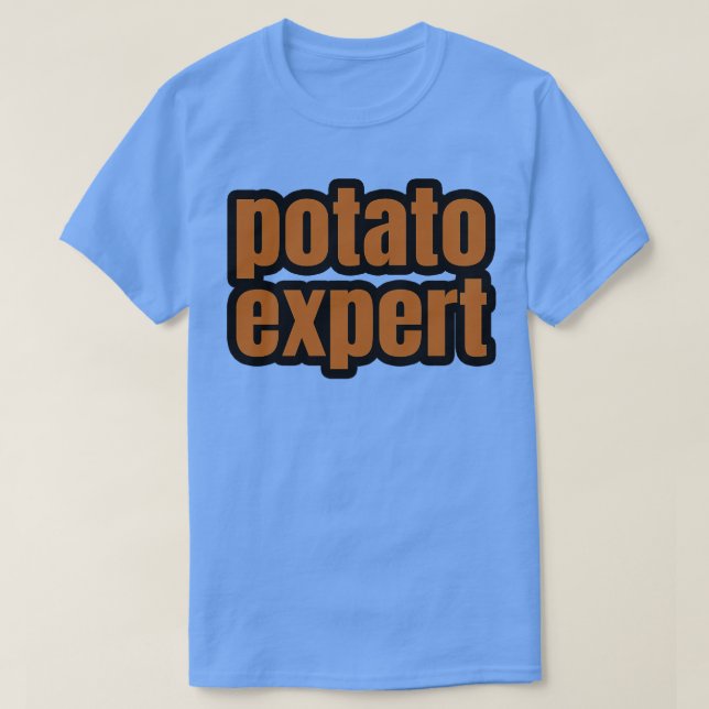 Camiseta Experto en papa (Diseño del anverso)