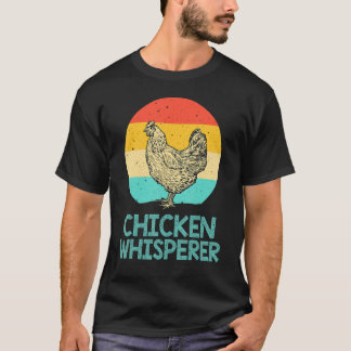 Camiseta Experto en Pollos Genial para Hombres Mujeres Aman