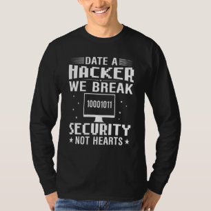 Camiseta Experto en seguridad cibernética para pirata infor