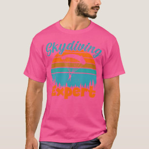 Camiseta Experto en Skydiving Paragliing Skydiving