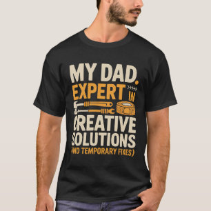 Camiseta Experto en soluciones creativas: divertidos arregl
