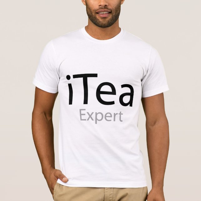 Camiseta Experto en té (Anverso)
