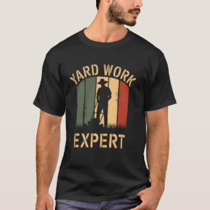 Camiseta Experto en trabajo infantil Retro Lawn Mower Dad D