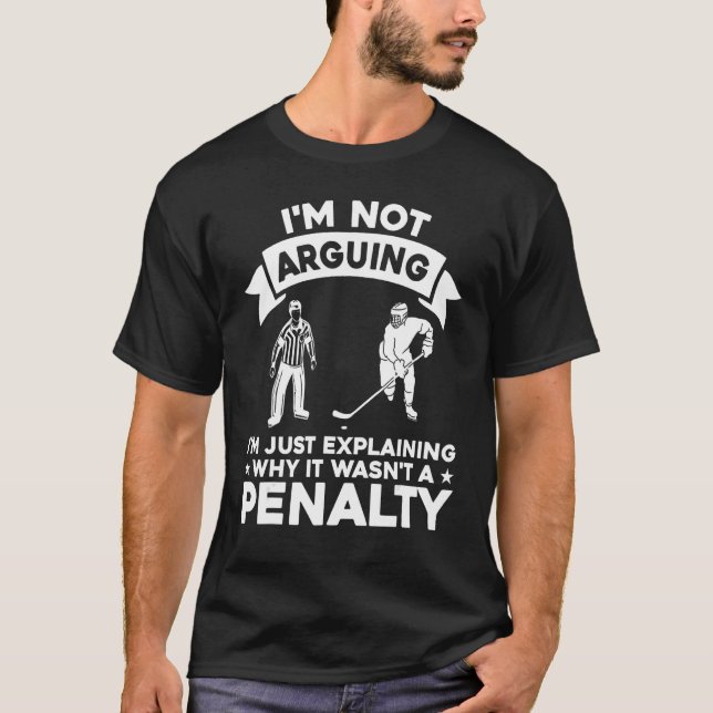 Camiseta Explaining Why It Wasn t A Ice Hockey Penalty Refe (Anverso)