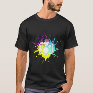 Camiseta Explicación de color de fotógrafo fotógrafo fotogr